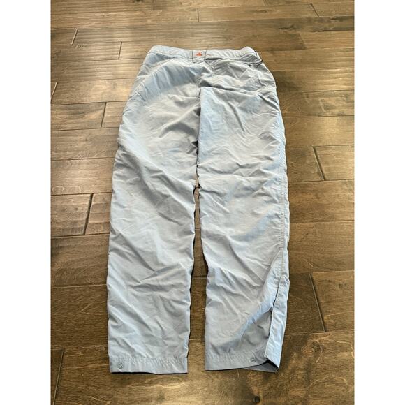 Simms Fishing Products Mens Blue Gray Nylon Ankle Snaps Pants Size S SMALL - Picture 3 of 10